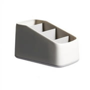 WEISIPU TV Remote Control Holder Organizer Box with 4 Compartments Remote Caddy Tray Table Desktop Storage Organizer