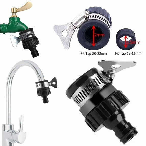 WEISIPU Universal Tap Connector To Garden Hose Pipe Mixer Kitchen Bath Tap Adapter