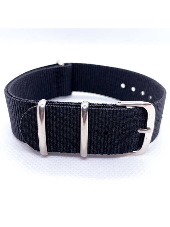 Watch Strap Nylon One Piece Band Military Army Diver 18mm 20mm 22mm MOD