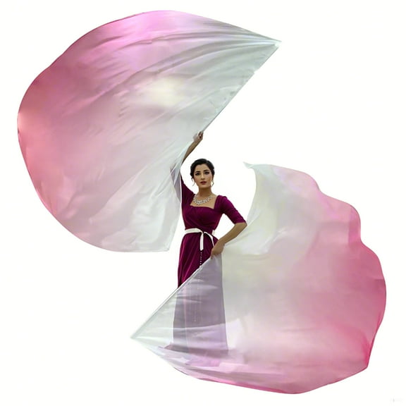 WEISIPU Worship Flags Set(2 Flags+2 Sticks) for Dance Church Flags for Worship Guard Flag Praise Dance Flags