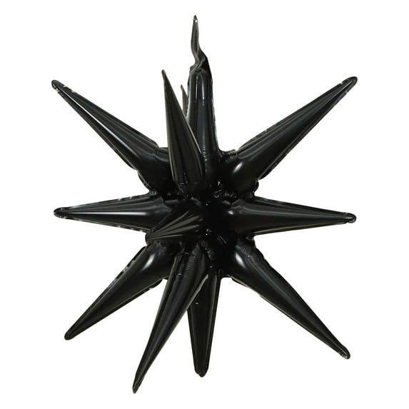 WEIWEIGG 1 Pcs Star Foil Balloons, 22 Inch Foil Balloons, Big Foil Explosion Party Decoration Balloons for Christmas New Year Eve Birthday, Holiday Party Supplies