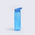 thumbnail image 1 of WEIWEIGG 700ml Leakproof Sports Water Bottle - Silicone Straw Lid with Wide Mouth & Carry Loop, Clear BPA-Free Tritan Bottle for Gym/Hiking & Commute, 1 of 3