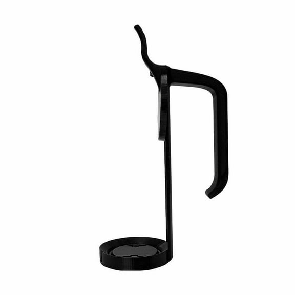 WEIWEIGG Adjustable Desk Cup Holder, Hook for Small Items, Spills-Proof Organizer for Mugs/Bottles, Home/Office Desktop Organizer, Durable Plastic Desk Accessory