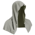 thumbnail image 1 of WEIWEIGG Cooling Hoodie Towel with Evaporative Cool Technology – Cools Instantly When Wet, Upf 50 Sun Protection, Stays Securely in Place, Great for Gym & Outdoor Activities,Grey, 1 of 7
