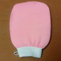 WEIWEIGG Exfoliating Glove, Polishing Mitt Body Scrubber, Traditional, Self-Tan Removal & Keratosis Pilaris, Dead Skin Cell Remover for Shower, Spa, Massage and Body Scrubs