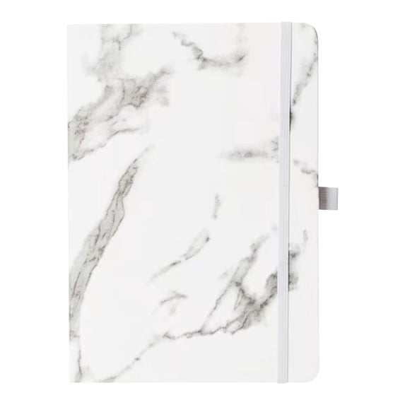 WEIWEIGG Journal Notebook for Men Women- Journaling Notebooks Journals Leather for Writing Work Diary A5 96 Pages Thick,White