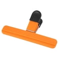 thumbnail image 1 of WEIWEIGG Large Orange Sealing Clip, Plastic Snack Sealer with Non-Slip Grip, PVC Spring Clamp for Chips, Pet Food & Dry Goods Storage, 1 PCS, 1 of 9