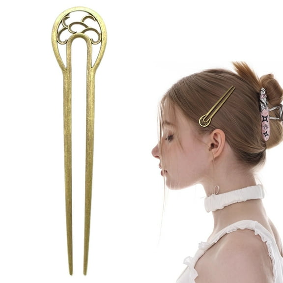 WEIWEIGG Lemon Slice Hair Ties for Thick Hair, Soft Elastic Ponytail Holders, Non-Slip Fruit Hair Clips Women's Summer Accessories, 1 PCS