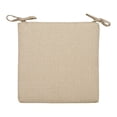 thumbnail image 1 of WEIWEIGG Outdoor Chair Cushions 15X15 In, Water-Resistantfade Resistant Patio Furniture Cushions, Sofa Couch Seat Cushion Replacement, Square Chair Pads W/ Ties And Washable Cover,Khaki, 1 of 7