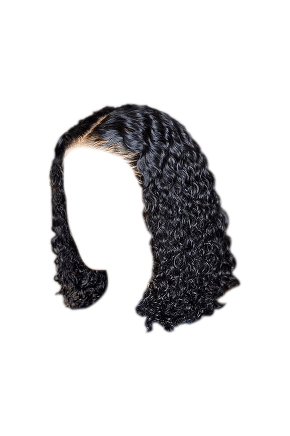 Short Wigs for Women - Lace Front Wig with Full Bangs, Natural Hairline for Daily, Work, Party, Cosplay