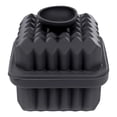 thumbnail image 1 of WEIWEIGG Silicone IceTray with Rose & 2 Inch Square Ice, Reusable Ice Mold for Home Bar, Whiskey, Cocktails & Iced Drinks,Black, 1 of 6