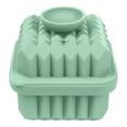 thumbnail image 1 of WEIWEIGG Silicone IceTray with Rose & 2 Inch Square Ice, Reusable Ice Mold for Home Bar, Whiskey, Cocktails & Iced Drinks,Green, 1 of 6