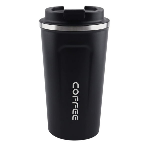 WEIWEIGG Travel Mug for Car Cup Holder 510ml, Leak-Proof Stainless Steel Vacuum Coffee Cup with Thermal Lock Lid, 8-Hour Hot/Cold Insulated Tumbler for Commute & Office