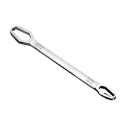 WEIWEIGG Universal Double Ended Wrench, Double-Ended Torx Wrench, Universals Automotive Torx Wrench 8-22Mm Self-Tightening, Universal Self Adjusting Wrenches, Silver