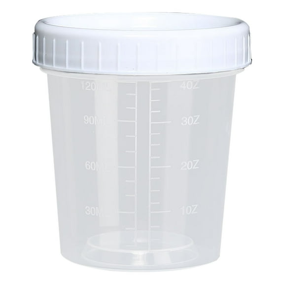 WEIWEIGG Value-Packed! 120ml Leakproof Salad Dressing Containers, Stackable To-Go Cups with Measurement Marks, Dishwasher Safe, Space Saving | Lunch Box Accessories & Kitchen Seasoning Jars​​
