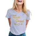 thumbnail image 1 of WEIWEN Bride Shirt for Women Team Bride Tshirts Matching Bridal Party Wedding Short Sleeve Tees Light Gray, S, 1 of 3