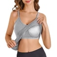 thumbnail image 1 of WEIWEN Womens Tank Tops with Built in Bras Basic Stretchy Padded Camisole Tops for Women Spaghetti Strap Tank Top Casual Layering Tanks Undershirts Grey, 6XL, 1 of 7