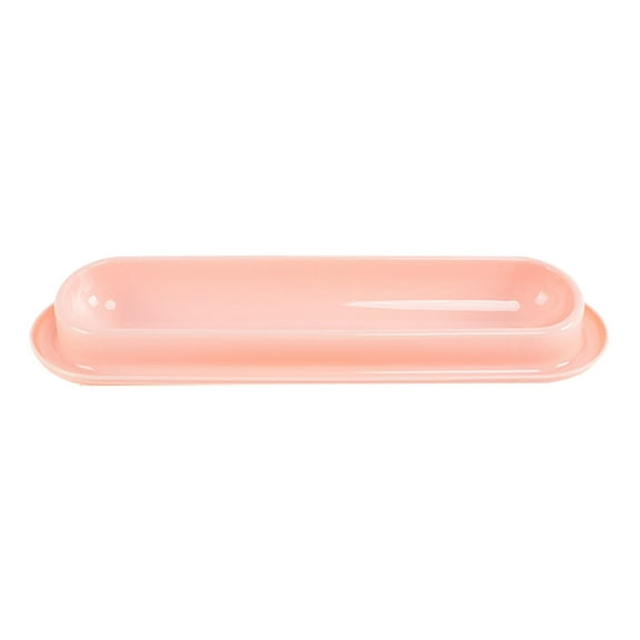 WEIXF 3pcs Cats Feeding Dish Long Multiple Cats Dining Bowl With Skidproof Bottom Cats Food Plate For Water Food Easily Wash Natural Table Runner Plate Mat Set Woven Table Mats with Napkins Dining