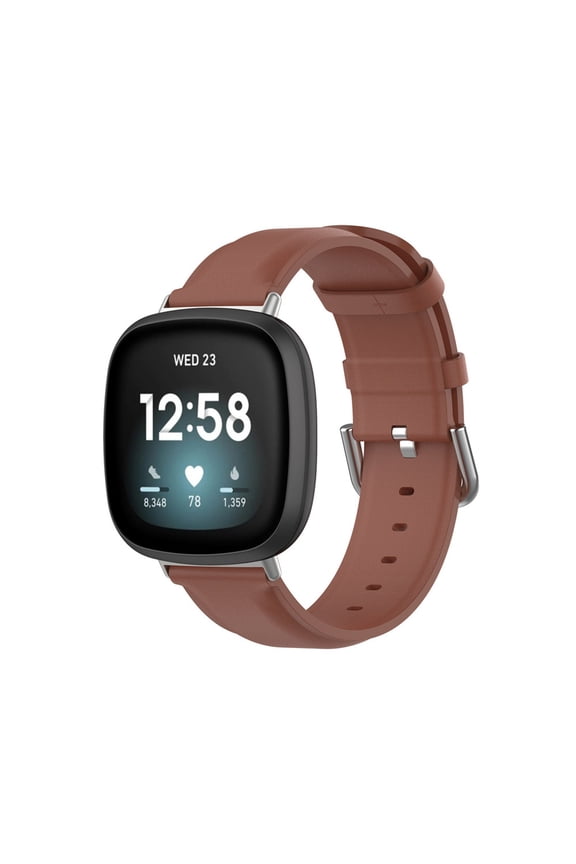 Round Tail Leather Watch Band For Versa4/3 And Sense1/Sense2 Replacement Strap Men's Aviation No Battery for Men Gwm5610-1 Solar Power for Men F91w Outdoor Watch 36mm for Men Men Digital Workout