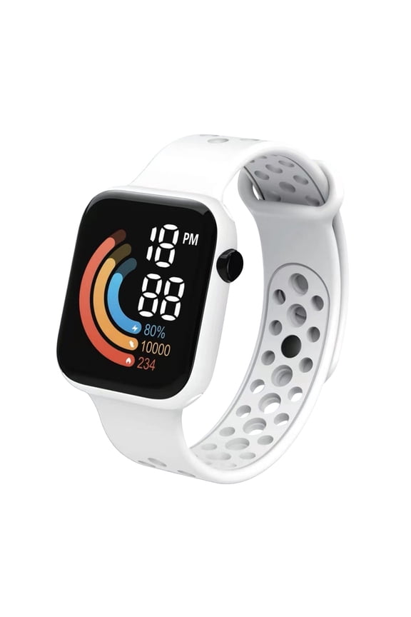 Student's Internet LED Electronic Watch Astronaut Square Electronic Watch Student Watch Function And Good Looking Student Watch A Teen Smart Watch with Games for Teens Watch for