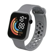 WEIXF Students Internet LED Electronic Watch Astronaut Square Electronic Watch Student Watch Function And Good Looking Student Watch A Teen Smart Watch with Games for Teens Watch for