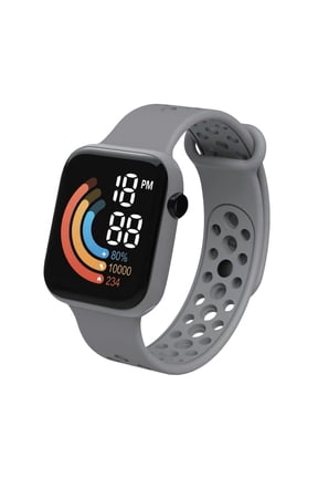 Student's Internet LED Electronic Watch Astronaut Square Electronic Watch Student Watch Function And Good Looking Student Watch A Teen Smart Watch with Games for Teens Watch for