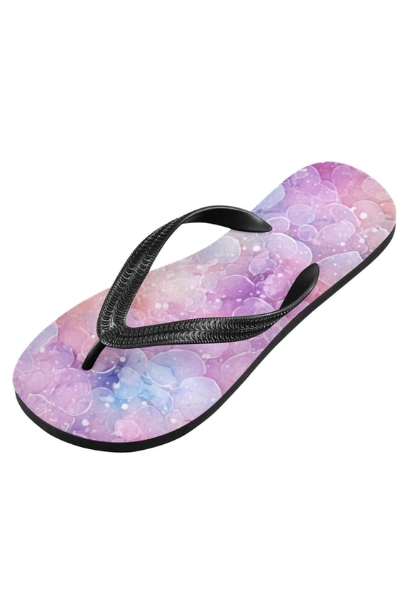 Unisex Flip Flops for Men Women Non-Slip Comfortable Lightweight Beach Thong Sandals, Gorgeous Fish Scale