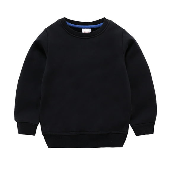 WEIYLL Baby Boys Girls Solid Fashion Loose Warm Tops Sweatshirt Clothes for 0-1 Years