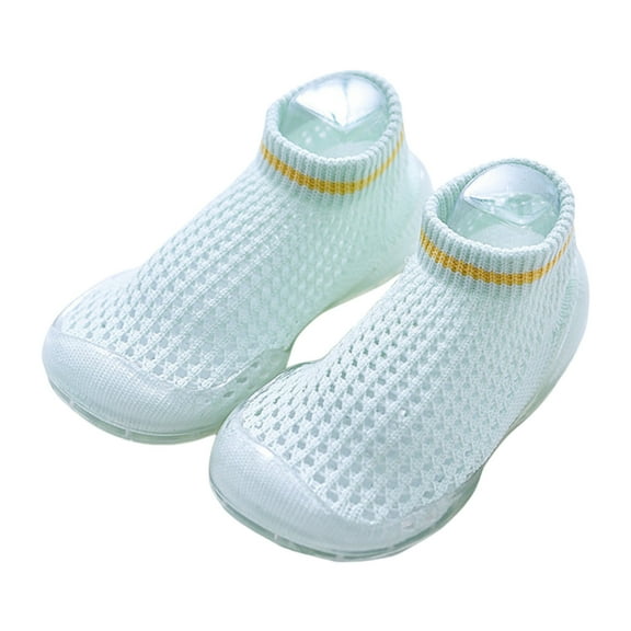WEIYLL Shoes for Boys Girls Children Floor Socks Socks Non Soft Rubber Sky Blue Baby Casual Footwear 9-12 Months