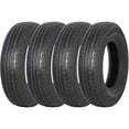 thumbnail image 1 of WEIZE Heavy Duty Trailer Tires ST205/75R15, 10 Ply Load Range E 111/106N Radial Cargo Trailers Tire Boat Cargo Trailers Highway Black Side Wall, 4PCS, 1 of 7