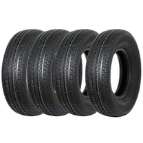 WEIZE Premium Trailer Tires ST225/75R15 10 Ply 117/112N Load Range E, ST 225/75/15 225/75R15 225 75R15 Radial Tires - Set of 4