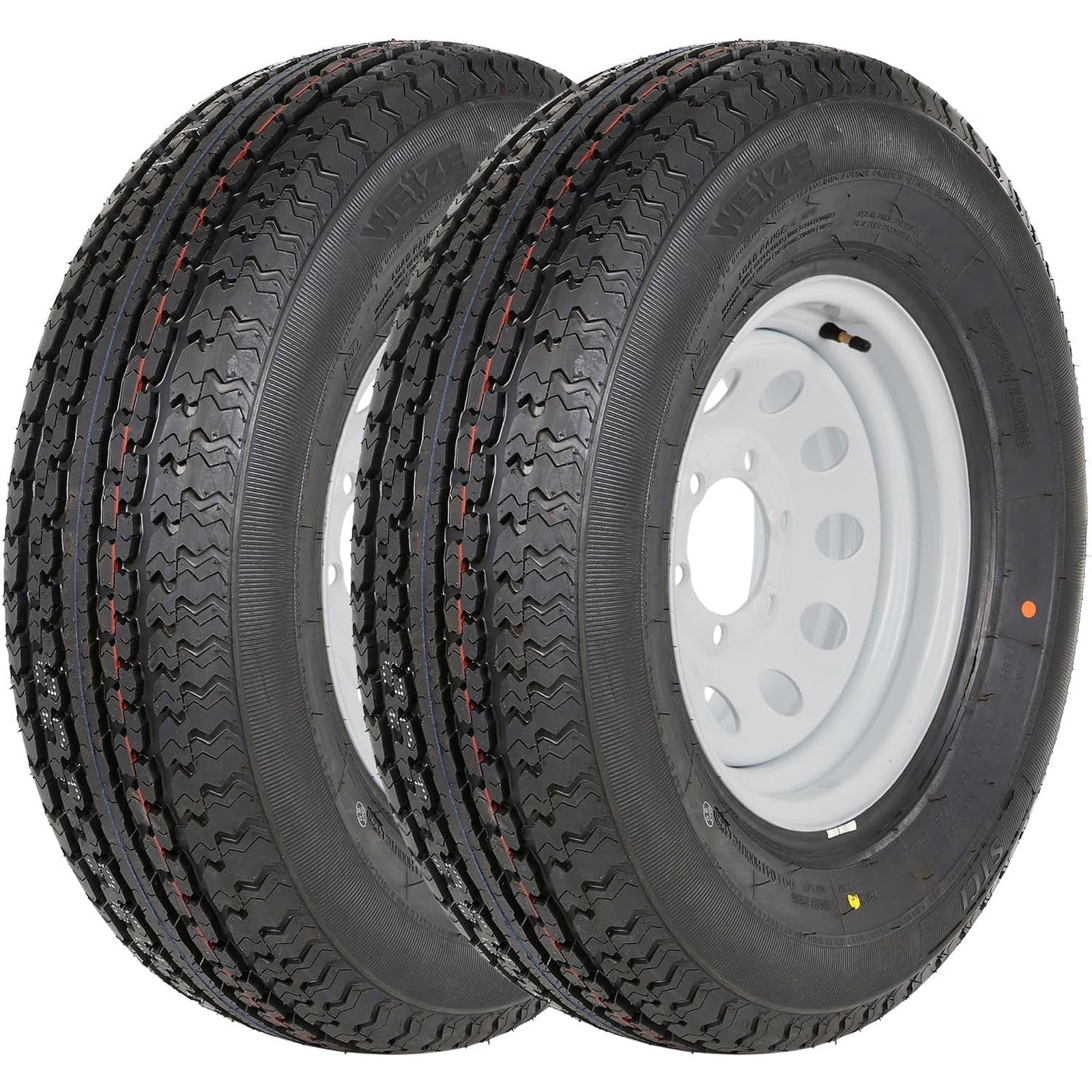 WEIZE ST225/75R15 Radial Trailer Tires 10 Ply and 15