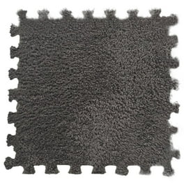 Plush Interlocking Foam Pad Puzzle Floor Tiles Mat Baby Crawling Nursery Rugs 12 Plush Interlocking Foam Pad Puzzle Floor Tiles Mat Baby Crawling Nursery Rugs 12