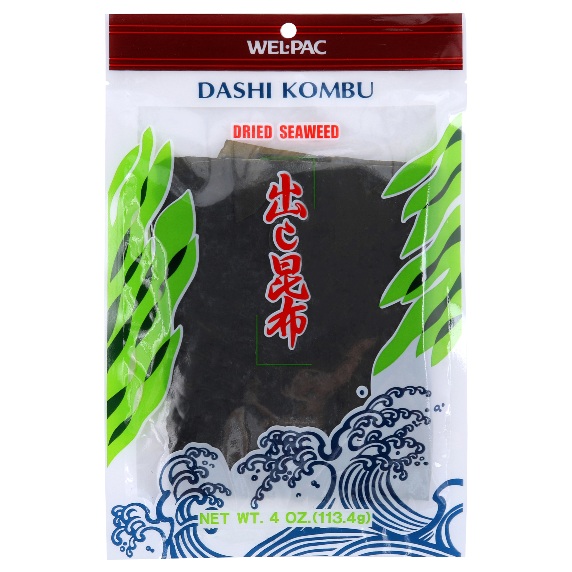 WELPAC Dashi Kombu Dried Seaweed 4oz