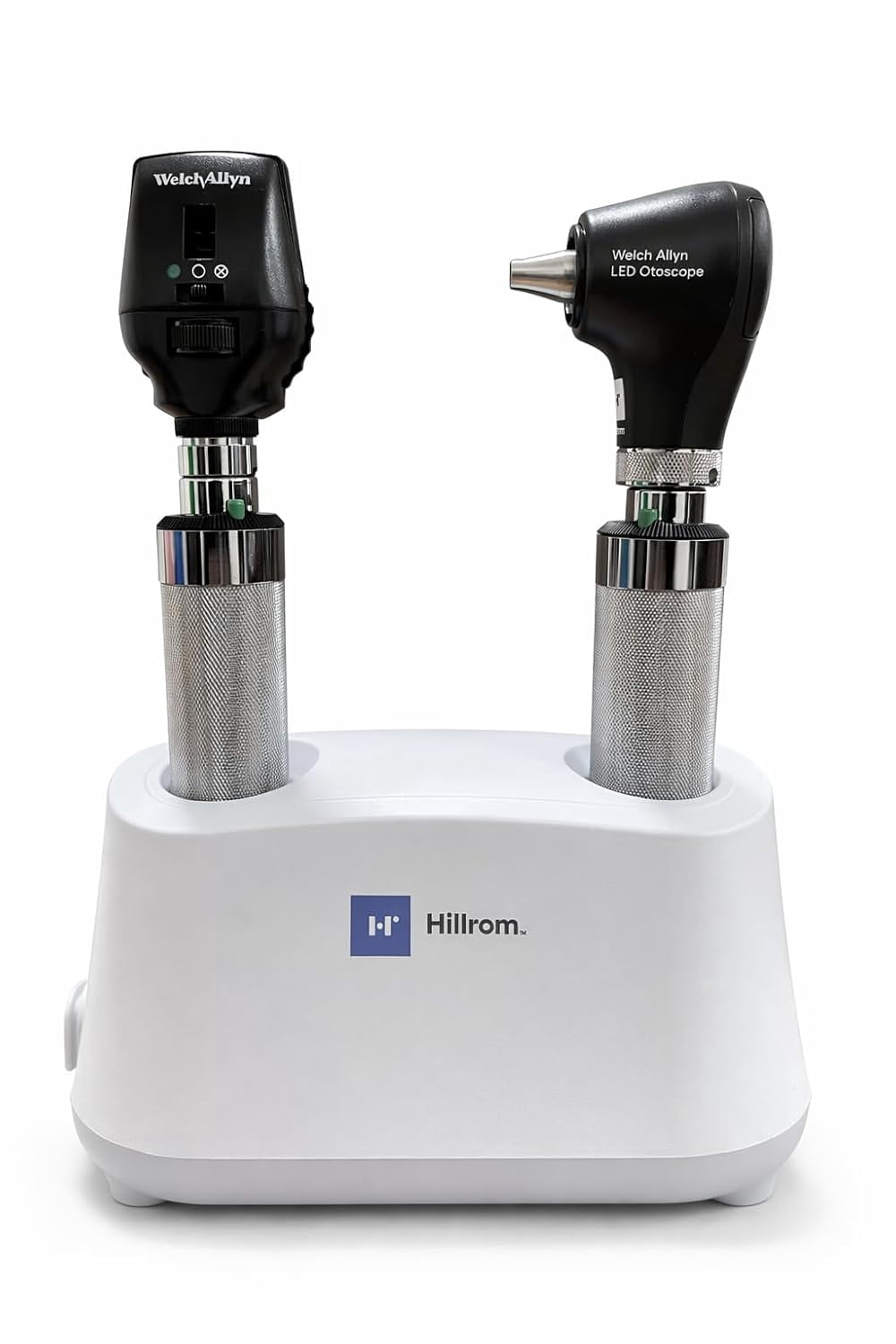 WELCH ALLYN 3.5V DESK CHARGER WITH LED OPHTHALMOSCOPE & LED OTOSCOPE WITH TWO NI-CAD RECHARGEABLE HANDLE