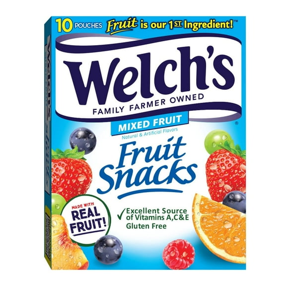 WELCH'S Fruit Snacks Mixed Fruit - 8oz/10ct - Pack of 2