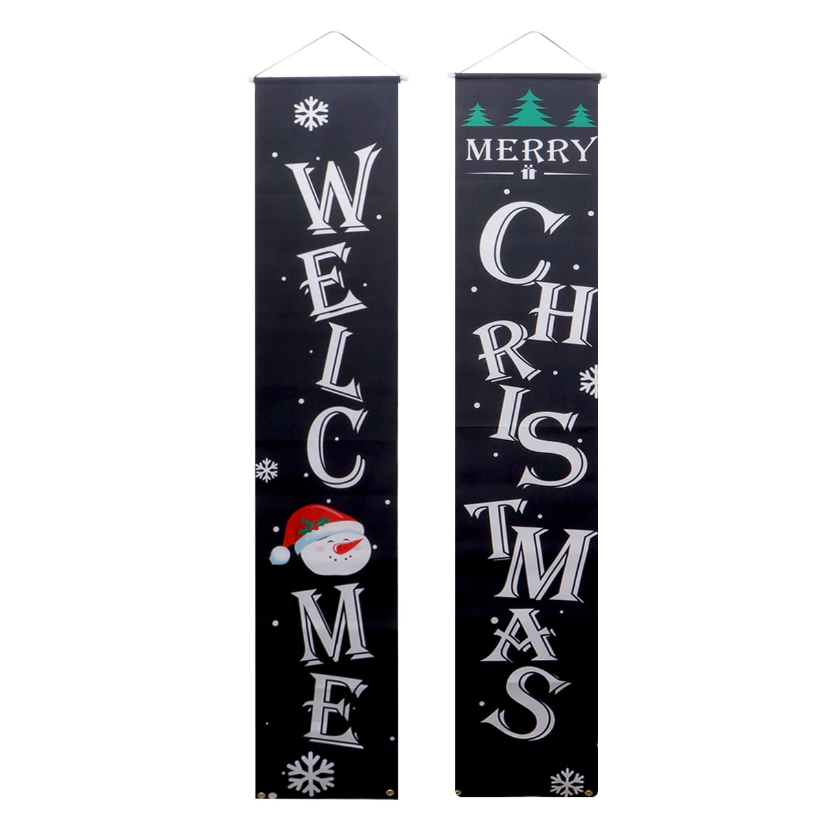 CHRISTMAS Snowman Christmas Porch Sign Festival Front Door