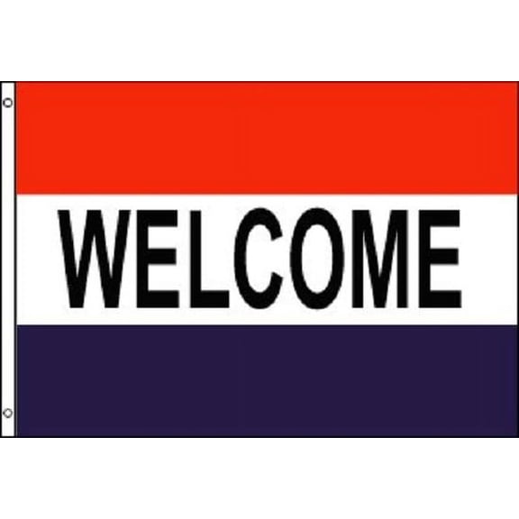 WELCOME Flag Store Advertising Banner Business Pennant Restaurant Sign New 3x5