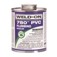 thumbnail image 1 of IPS Corporation 14002 Weld On 780 Regular-Bodied PVC Cement, Clear, Pint, 1 of 2