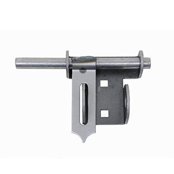 WELDANDFABSHOP Ornamental Metal Gates Door Slide Bolt Weld/Bolt on Steel Latch Heavy Duty 5-1/2" Bolt Length