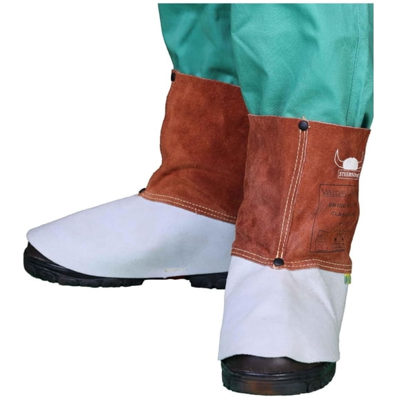 WELDAS Rawhyde Frontier 6in Spat Legging Protective Welder Shoe Covers