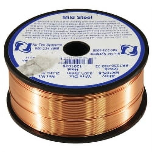 WELDING WIRE .030" STEEL ER70S6 2 LBS. (4" SPOOL)