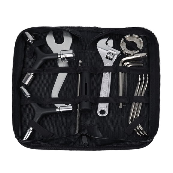 WELDTITE 14-in-1 Tool Kit Durable Steel with 18 Functions, Essential Bike Repair Tools (Pack
