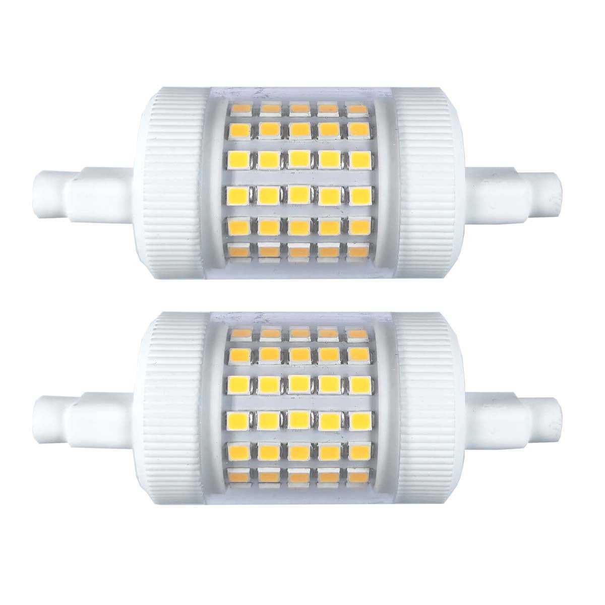 Dimmable R7s LED COB Bulb Ceramic Glass Tube Light 78mm 118mm 6W 12W J Type  SS