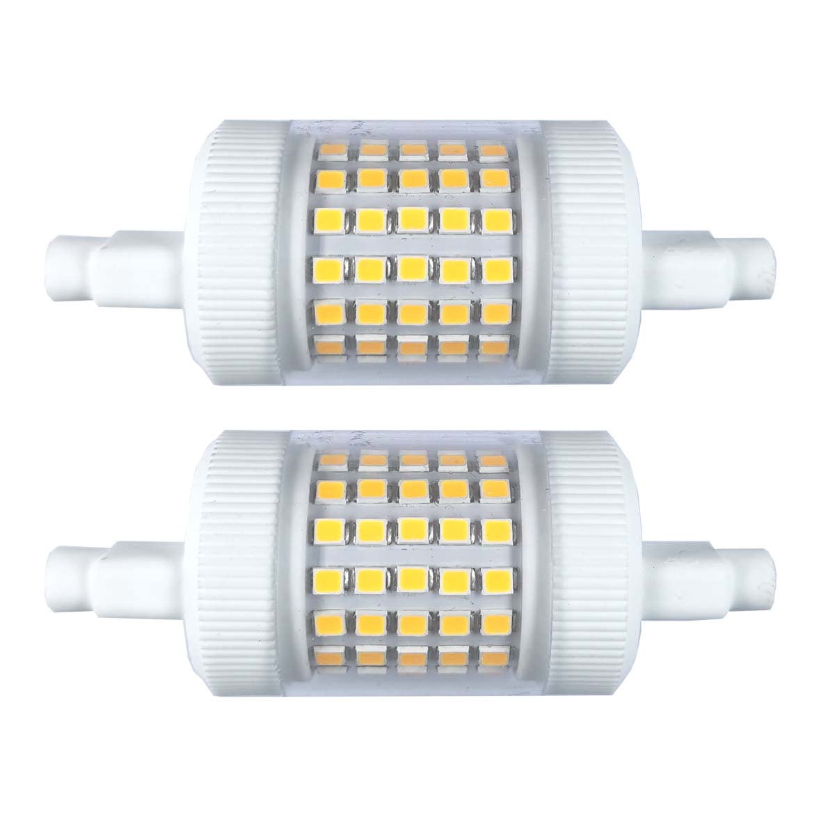 2 ampoules r7s LED 118mm 15W 1300lm ampoule halogène équivalente r7s blanc  chaud AC 220V - 240V