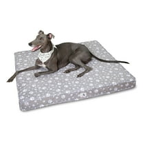 Orthopedic Dog Beds for Large Dogs with Egg Crate Foam, Removable Washable Cover, 43" x 39"