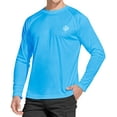 thumbnail image 1 of WELIGU Men's Long Sleeve Shirts Lightweight UPF 50+ T-Shirts Fishing Blue Size Small, 1 of 6