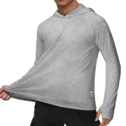 WELIGU UPF 50+ Mens X-Design Sun Protection Shirt, Quick Dry Outdoor Top for Beach, Fishing, Water Sports, Swim, Gym, Running, Travel & Sports X-QIANHUI-2XL