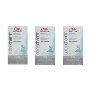 WELLA COLOR CHARM, HAIR COLOR Permanent Natural Blonde Liquid Toner 3 Pack 3 x HC-T28