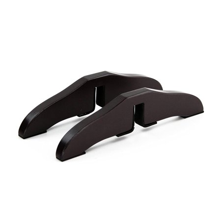 WELLAND Support Feet for 360 Degree Configurable Gate Collection, Espresso, A Pair